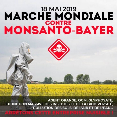 18 mai 2019: Marche Mondiale Contre Monsanto-Bayer