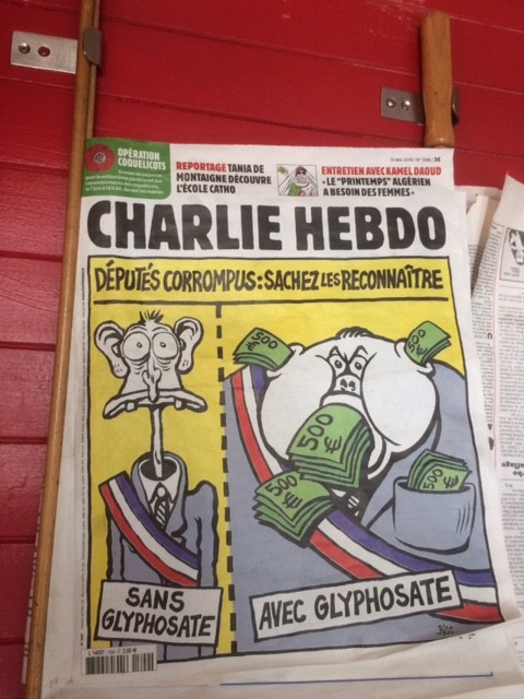 "Une" de Charlie Hebdo du 3 juillet 2019