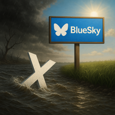Abandon X pour BlueSky